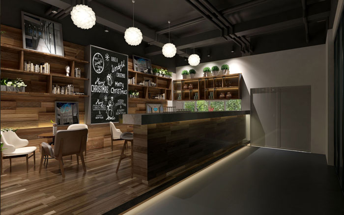 920平方中大型辦公室茶水間裝修設(shè)計(jì)案例效果圖