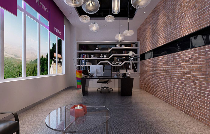 500平方服裝公司總經(jīng)理辦公室軟裝設(shè)計(jì)效果圖