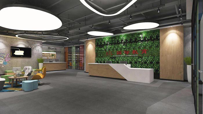 國際教育辦公室裝修設(shè)計案例