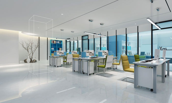 廣告策劃公司辦公室辦公空間裝修設(shè)計(jì)案例效果圖