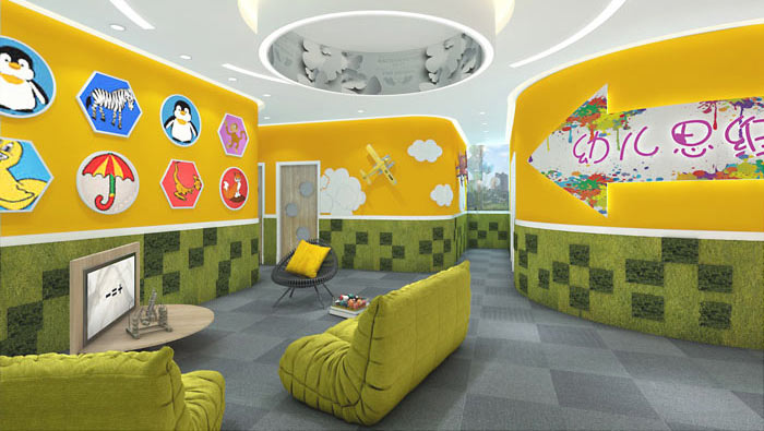 幼兒教育辦公室裝修設(shè)計案例