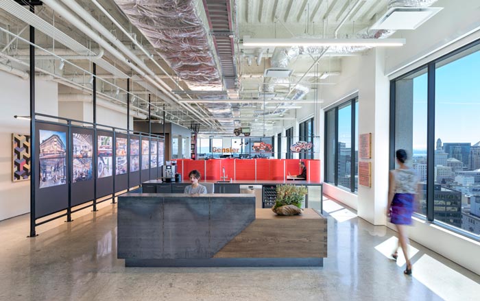 咨詢公司辦公室前臺裝修設(shè)計案例效果圖