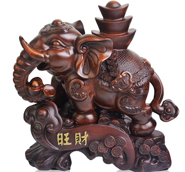 旺財(cái)象擺件效果圖