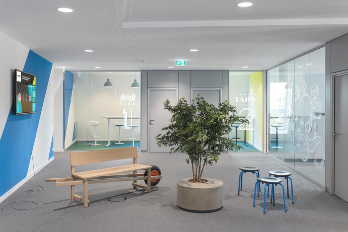 IT咨詢公司辦公室裝修設計案例效果圖