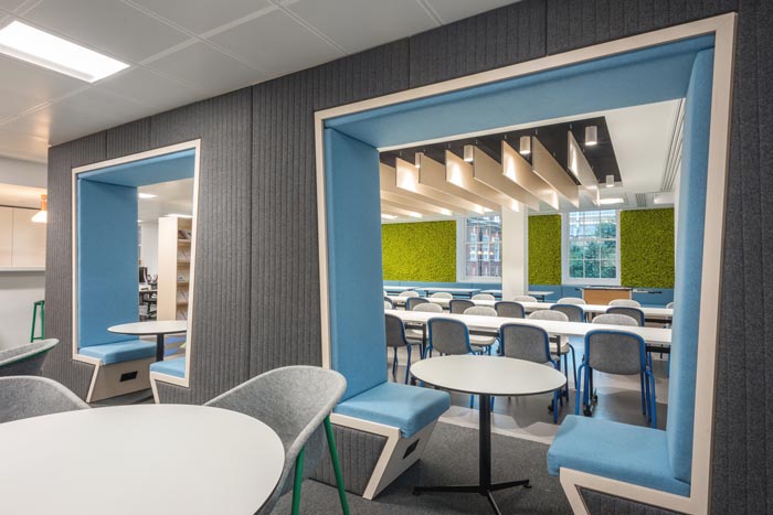 市場調(diào)研公司辦公室交流區(qū)域修設(shè)計案例效果圖