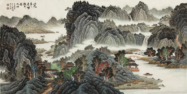 山光弄春暉效果圖