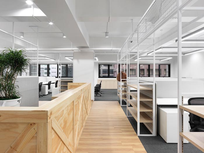 動漫公司工業(yè)風(fēng)辦公室辦公區(qū)域裝修設(shè)計案例效果圖