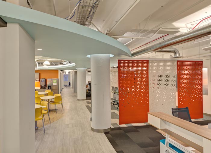 服飾總部辦公室動(dòng)線裝修設(shè)計(jì)案例效果圖