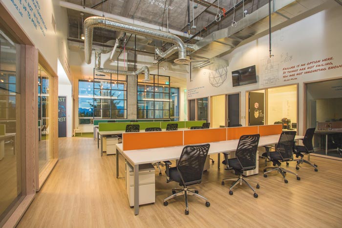 共享創(chuàng)業(yè)空間辦公室獨(dú)立辦公空間裝修設(shè)計(jì)案例效果圖