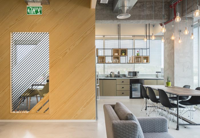 網(wǎng)絡(luò)安全服務(wù)公司辦公室茶水間裝修設(shè)計(jì)案例效果圖