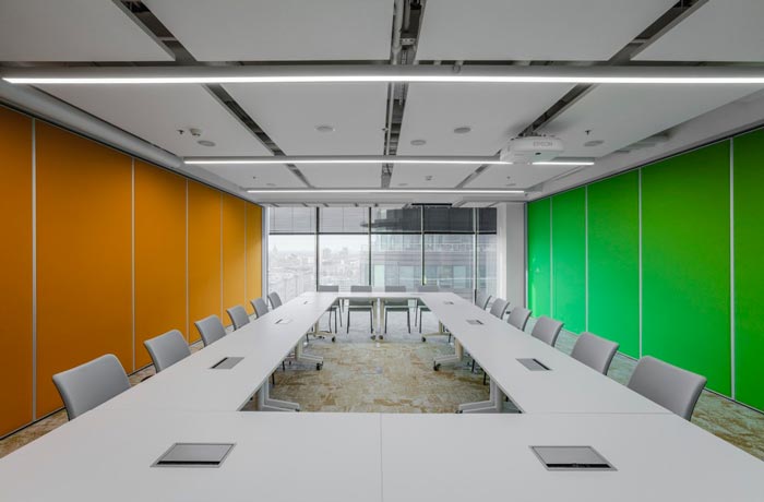 品牌營銷策劃公司辦公室會議室裝修設計案例效果圖