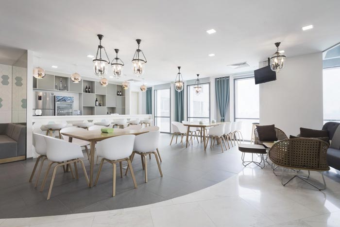 創(chuàng)意混搭辦公室茶水間裝修設(shè)計案例效果圖