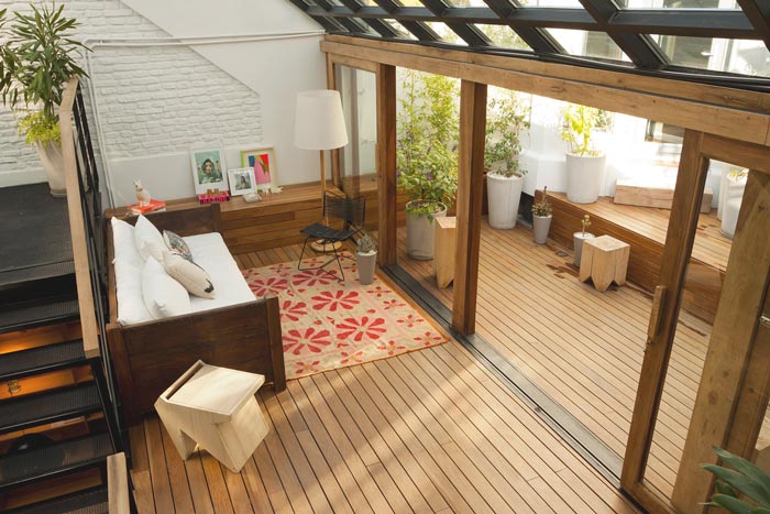 音樂工作室休息區(qū)俯視圖