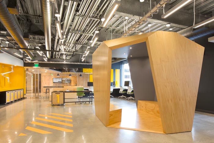 靈活創(chuàng)意辦公空間裝修設(shè)計(jì)案例