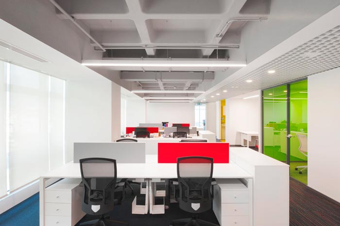 600平方公室裝修設(shè)計實景圖