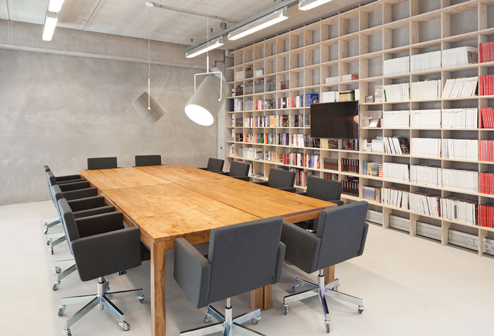 新媒體現(xiàn)代簡(jiǎn)約辦公室會(huì)議室裝修設(shè)計(jì)案例效果圖