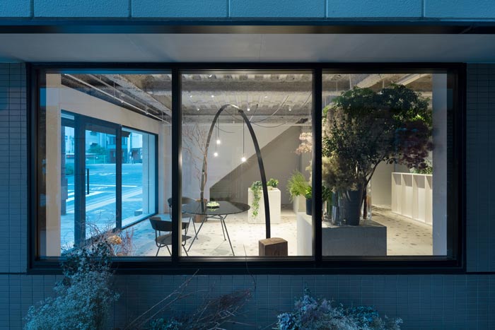 花藝定制工作室側(cè)面設(shè)計案例效果圖