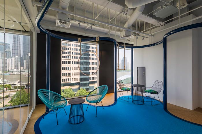 旅游服務(wù)公司辦公室裝修設(shè)計案例