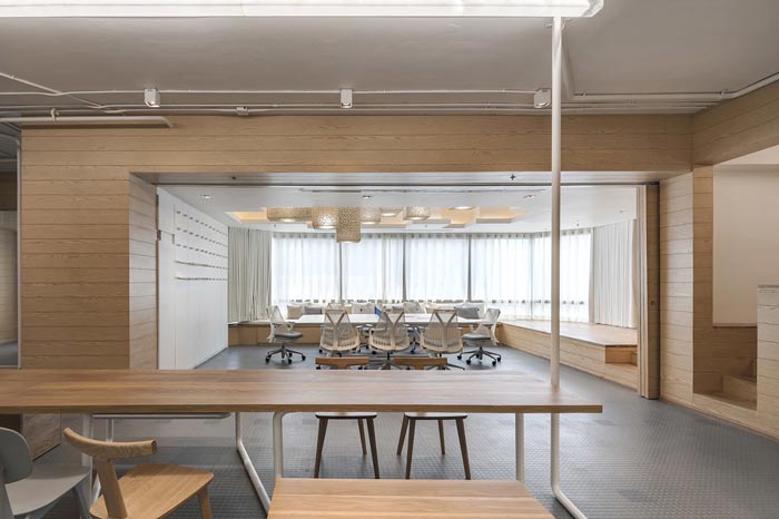 IT創(chuàng)業(yè)公司辦公室會議室裝修設計案例效果圖