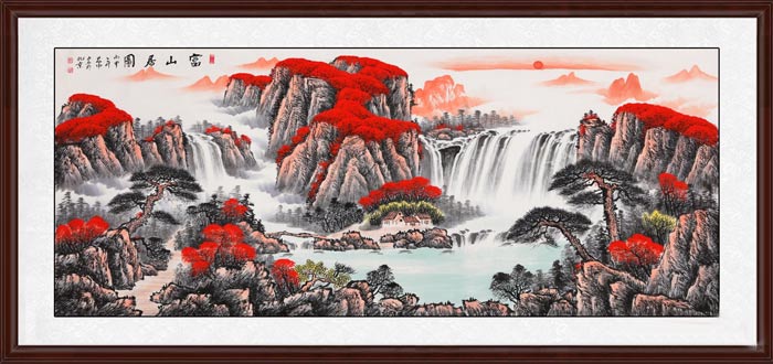 富山居圖效果圖