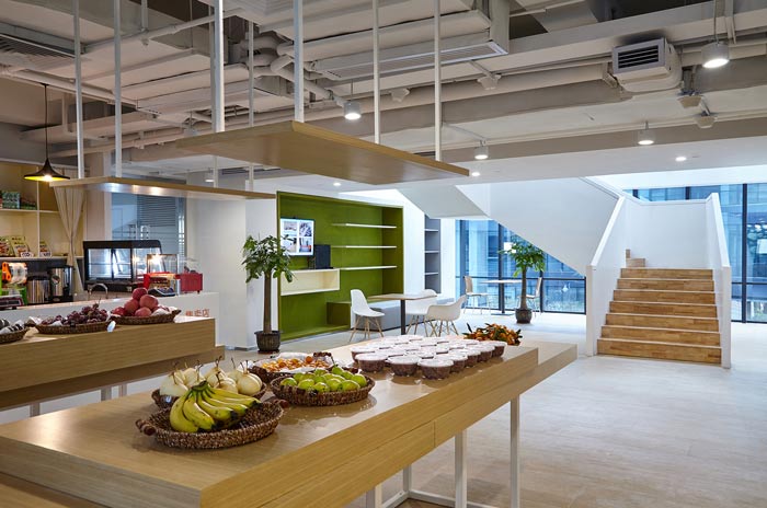 集團(tuán)公司辦公樓茶水間裝修設(shè)計效果圖