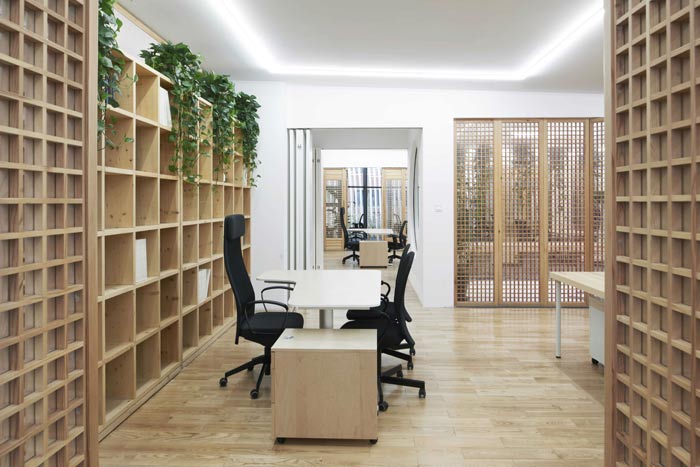 融資租賃公司辦公室辦公區(qū)裝修設計效果圖