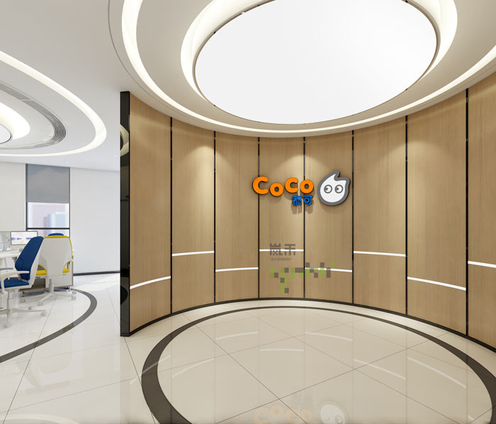 小型時(shí)尚辦公室裝修效果圖