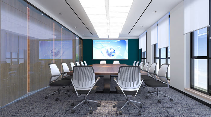 會議室裝修設(shè)計圖片