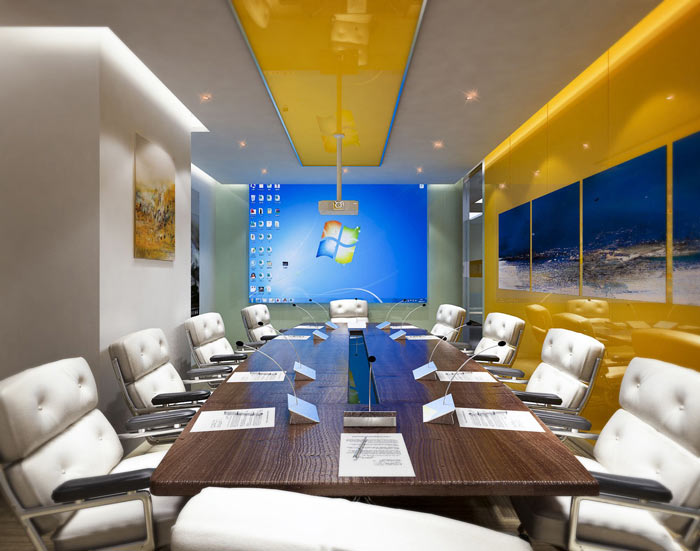 會議室裝修設(shè)計圖片
