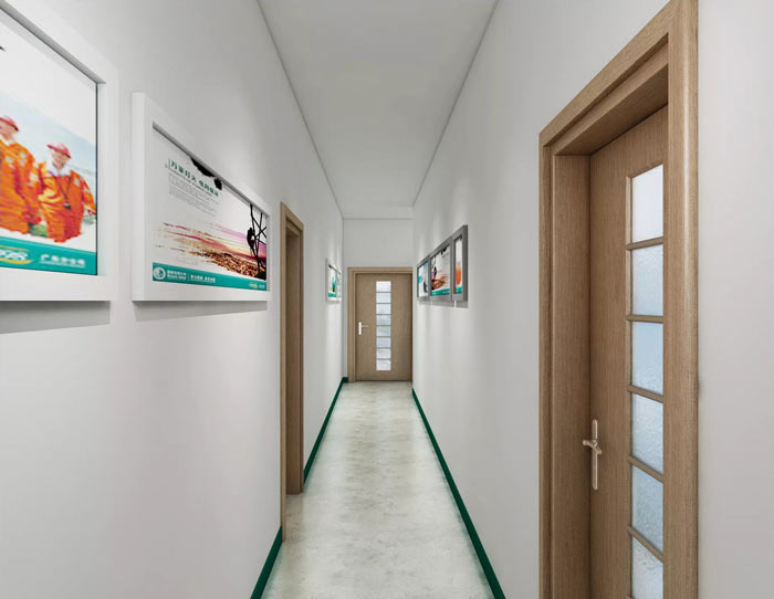 國家電網(wǎng)辦公室過道裝修設(shè)計效果圖