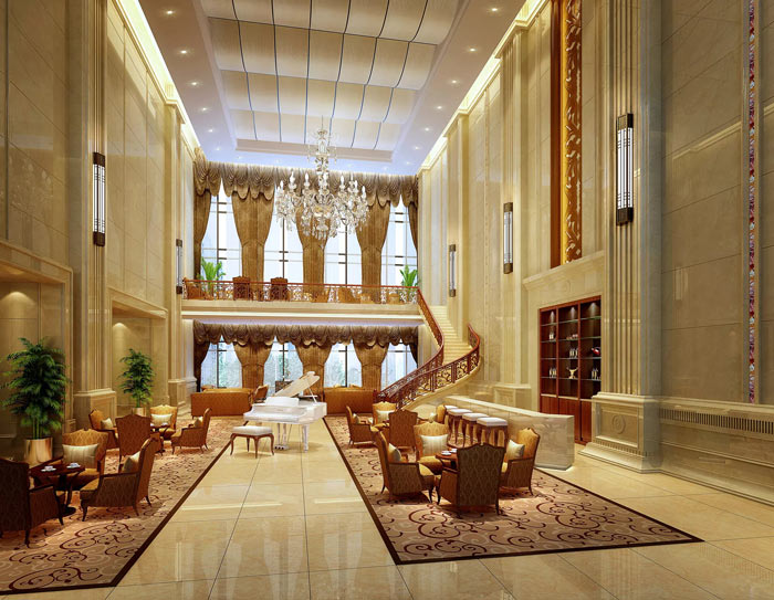 銀行寫字樓會所裝修設(shè)計效果圖