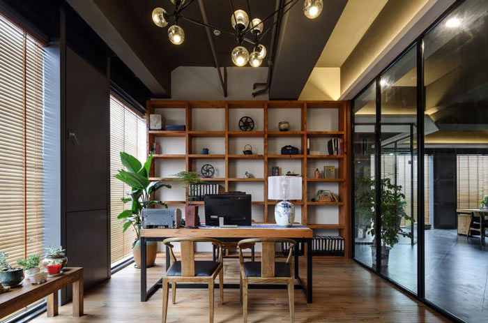 進出口貿(mào)易公司辦公室裝修設(shè)計效果圖