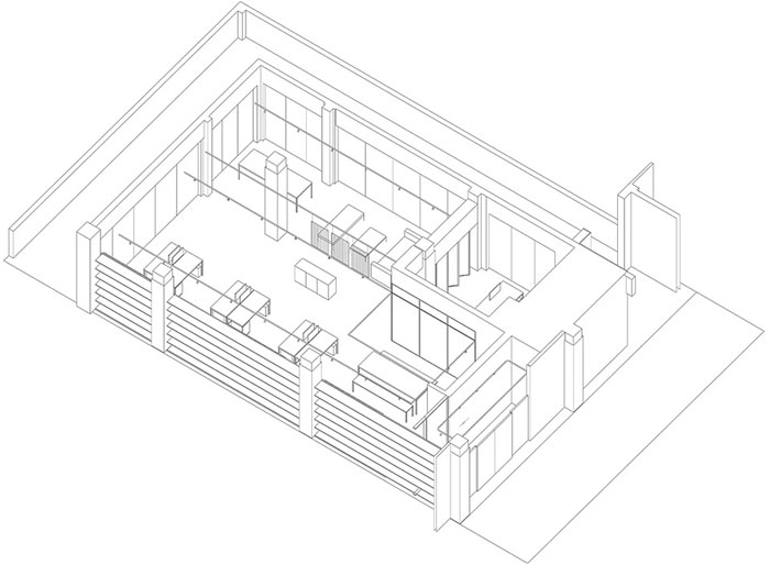 小型工作室設(shè)計(jì)平面圖