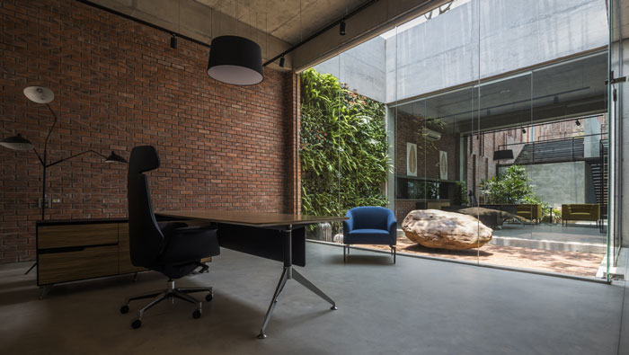 工廠總經(jīng)理辦公室裝修設計效果圖