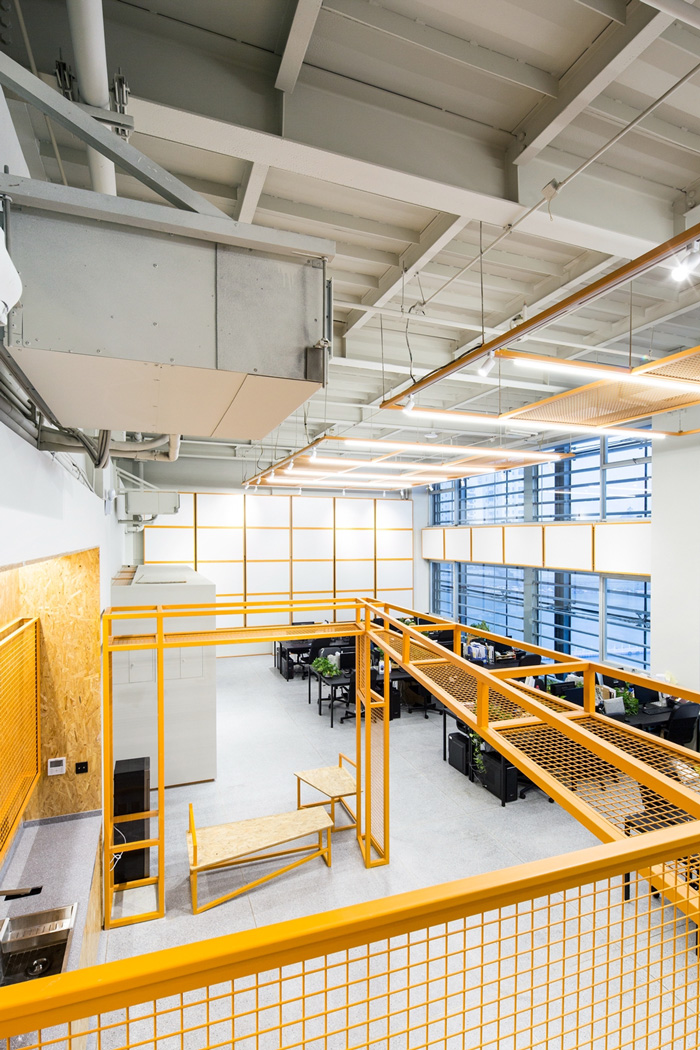 廠家辦公樓二樓走道裝修設(shè)計(jì)效果圖