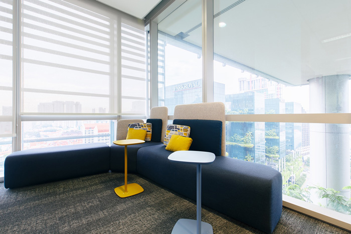 能源公司辦公室接待區(qū)裝修設(shè)計效果圖