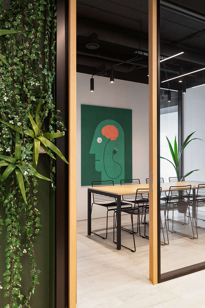 教育公司辦公室會(huì)議室裝修設(shè)計(jì)效果圖