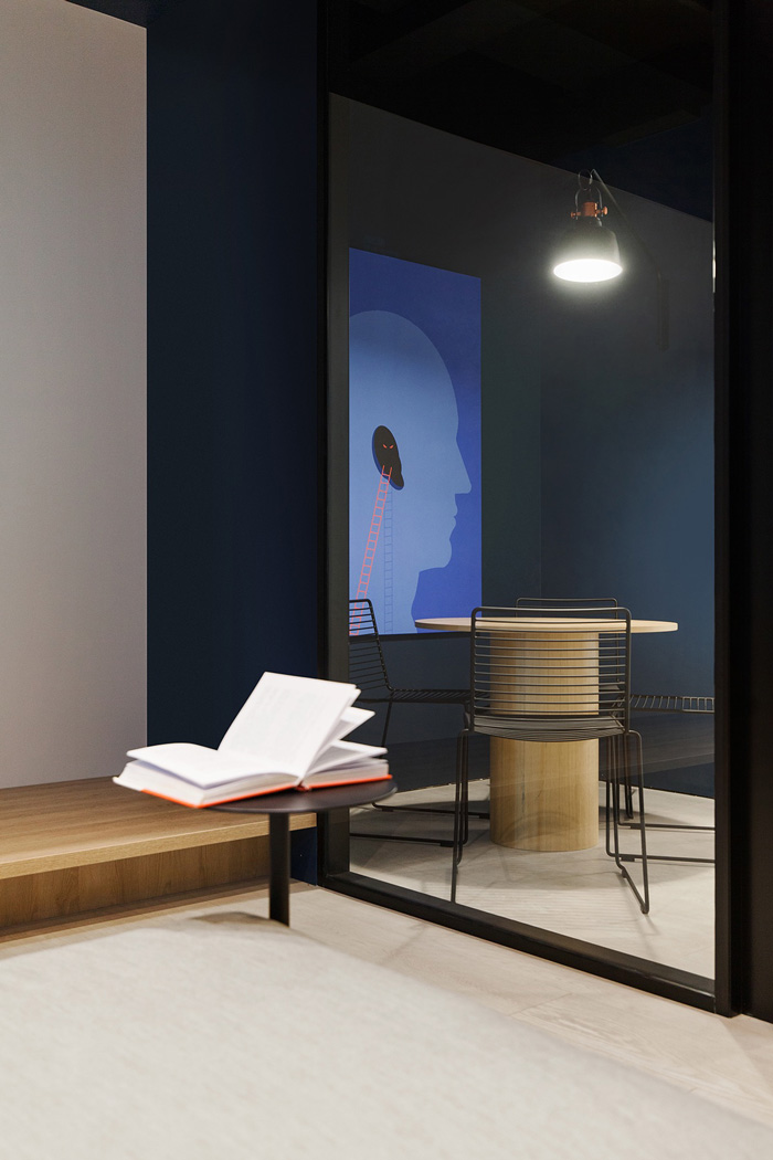 教育公司辦公室閱讀區(qū)裝修設(shè)計(jì)效果圖