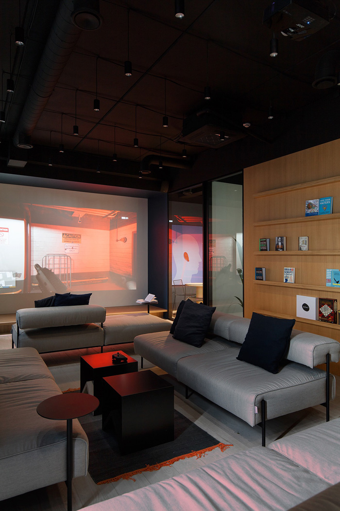 教育公司辦公室休息區(qū)裝修設(shè)計(jì)效果圖