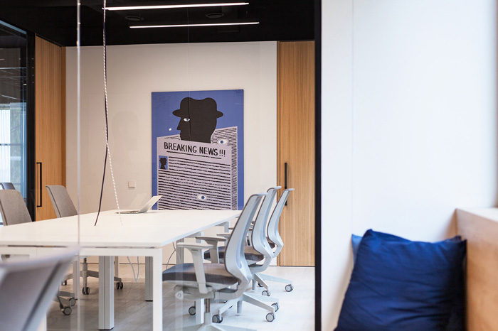 教育公司辦公室交流室裝修設(shè)計(jì)效果圖