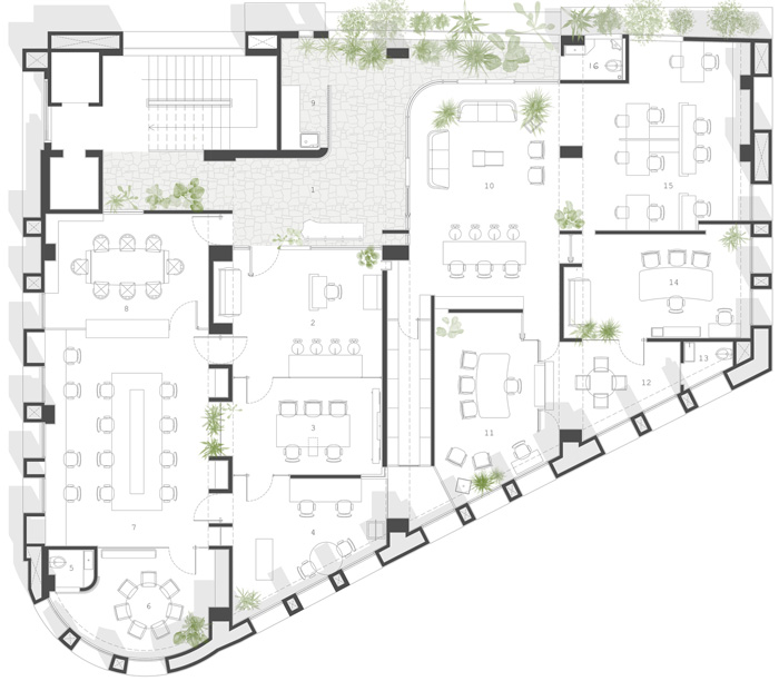 律師事務(wù)所裝修設(shè)計(jì)平面圖