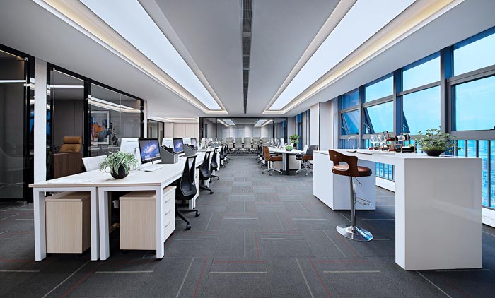 金融機(jī)構(gòu)辦公區(qū)設(shè)計(jì)方案