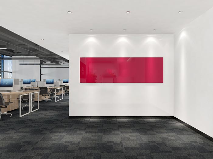 文具公司辦公室進(jìn)門區(qū)裝飾設(shè)計(jì)效果圖