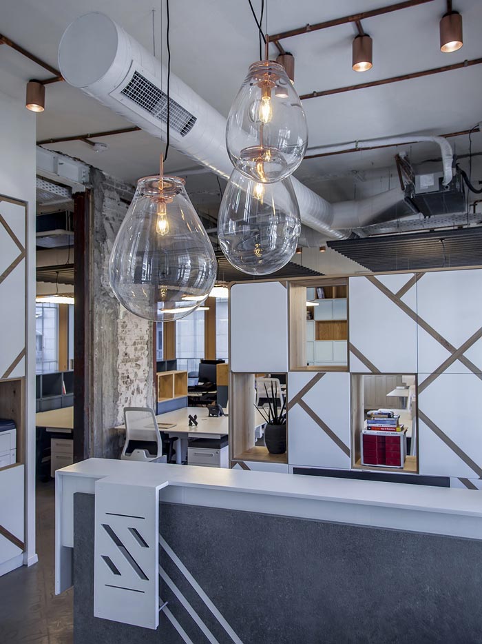 會計師事務所前臺裝修設計效果圖