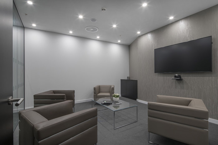 代理記賬公司洽談室裝修設(shè)計效果圖