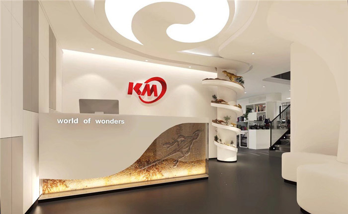 玩具公司前臺(tái)裝修設(shè)計(jì)效果圖