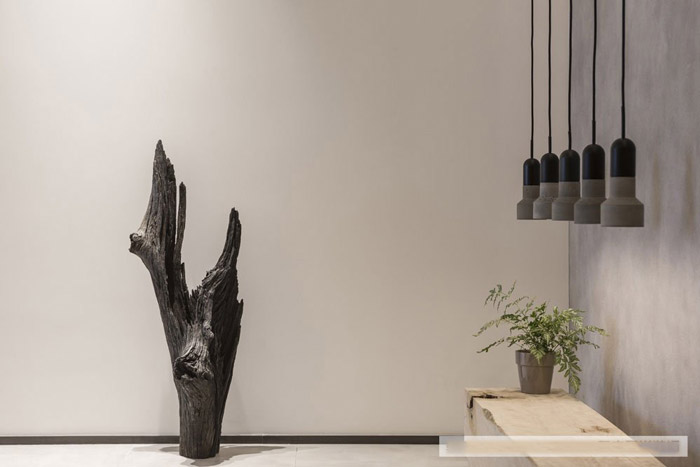 新中式辦公室裝飾設計效果圖