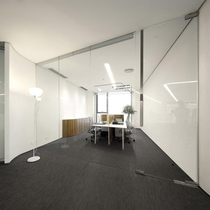 電子科技公司辦公室入口裝修設計效果圖