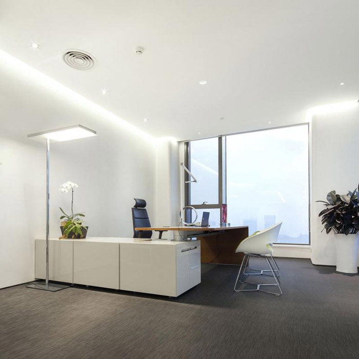 電子科技公司總經(jīng)理辦公室裝修設計效果圖