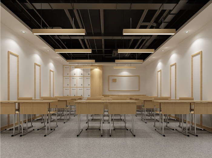 培訓機構(gòu)教室裝修設(shè)計效果圖